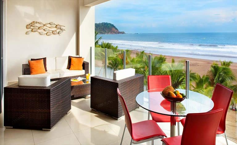 Ocean view condo in Costa Rica