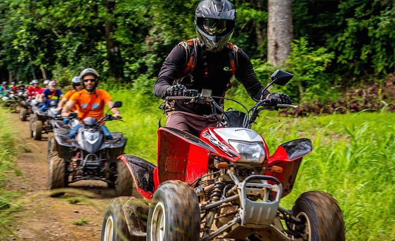 Cancun bachelor party ATV