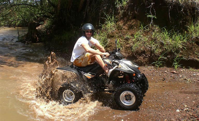 ATV tour for Cancun bachelor party