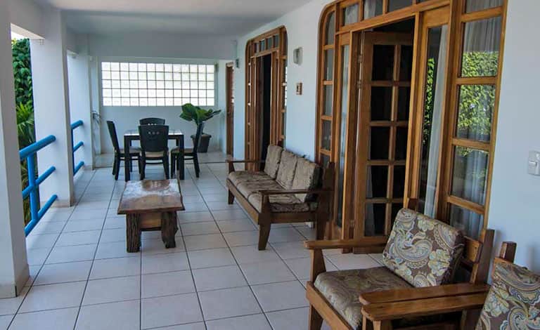 Pool table in Costa Rican mansion