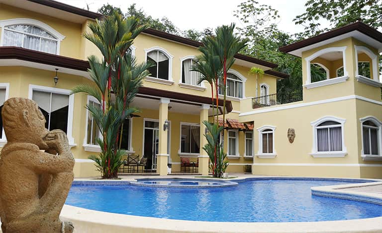 Mansion rental in Costa Rica