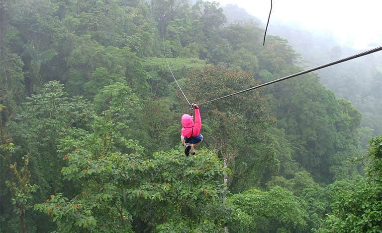 ziplining in sosua