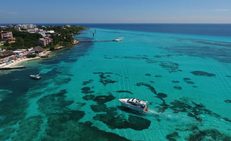 Boat party in Isla Mujeres