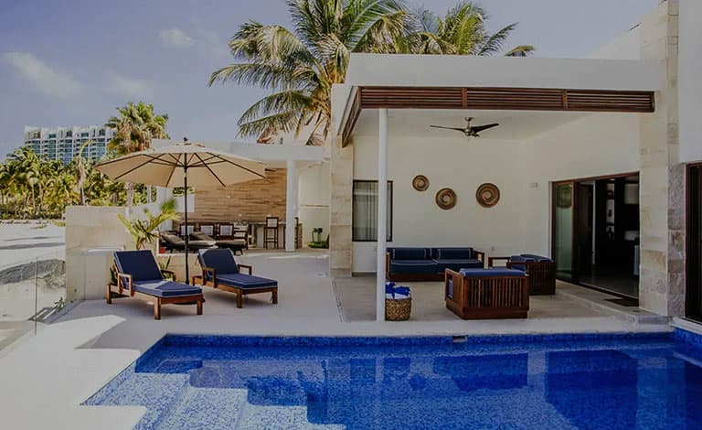 Villa rental in Cancun