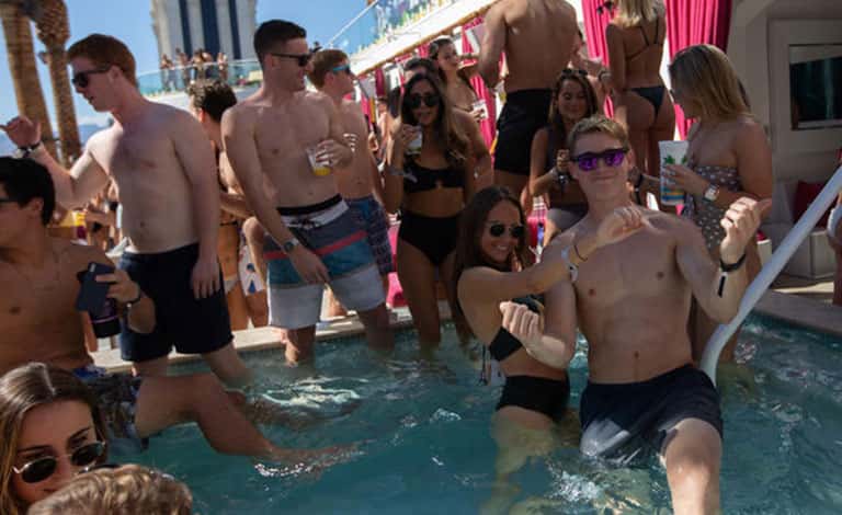 las vegas pool parties