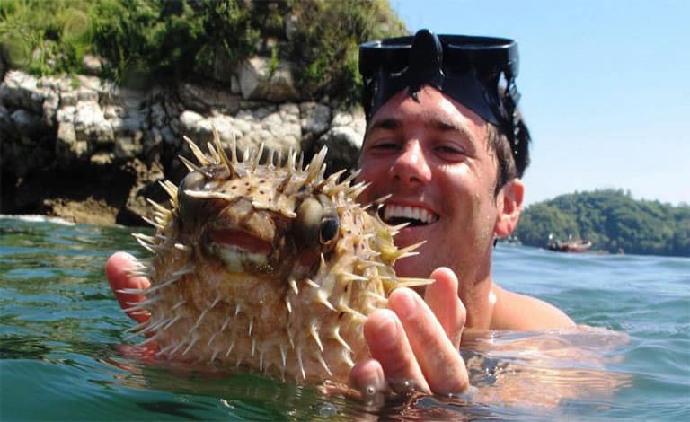 Snorkeling in Tortuga island