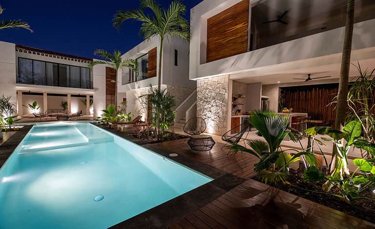 Vacation villas in Tulum